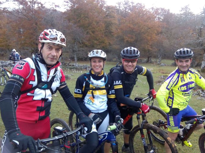 Iñigo, Patricia, Pedro y Alfonso.