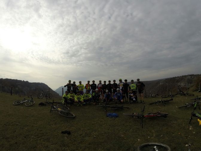 Grupo en el Balcón de Pilatos