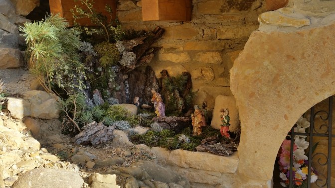 Precioso Belén de montaña